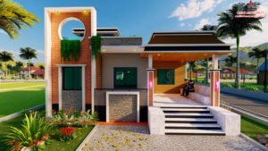 Read more about the article 3 Bedroom House Design in Bangladesh